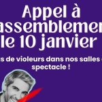 Rassemblement pour déprogrammer Ary Abittan : samedi 10 janvier à 18h