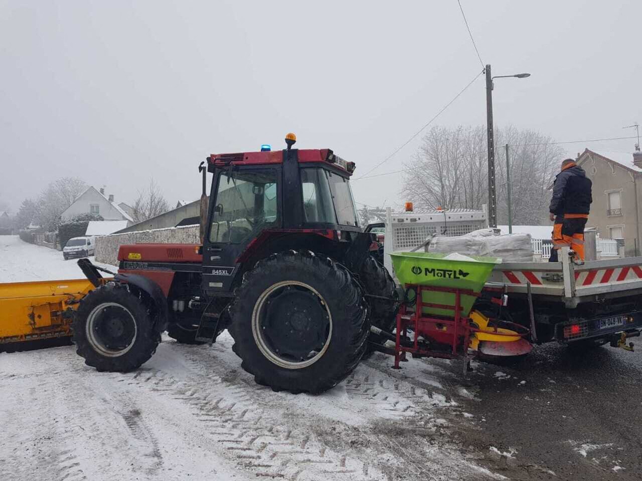 En Seine-et-Marne, les petites communes des Deux Morin ont géré la neige avec peu de ressources