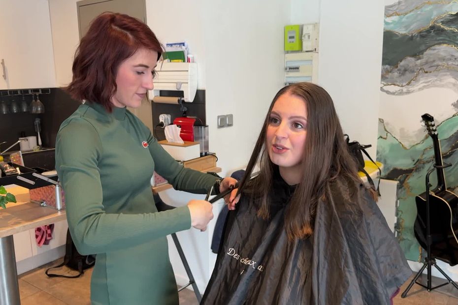 Une coiffeuse d'Escaudain collecte des cheveux pour les victimes de Crans-Montana
