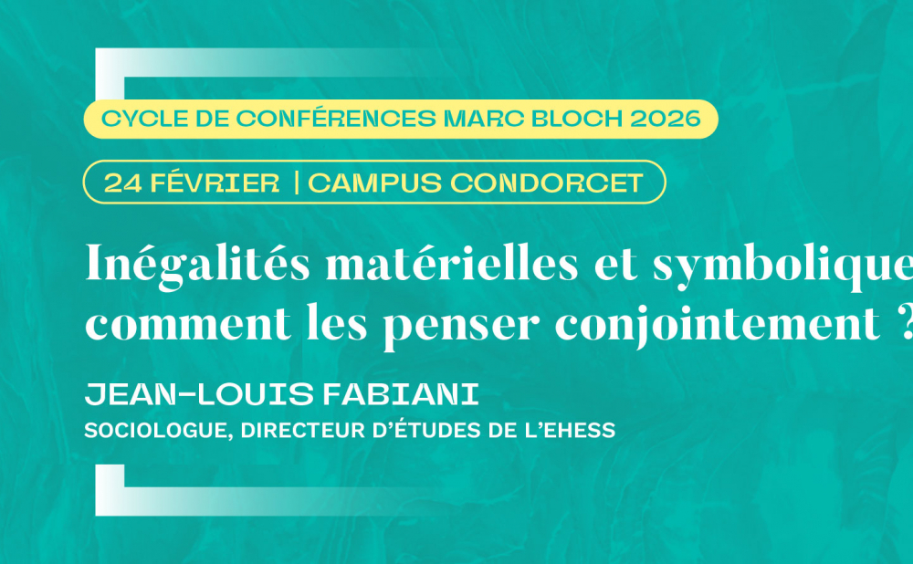 Inégalités matérielles et symboliques : une conférence de Jean-Louis Fabiani à l'EHESS