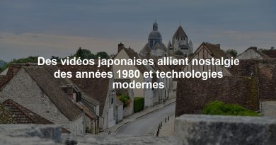 Des vidéos japonaises allient nostalgie des années 1980 et technologies modernes Des vidéos japonaises allient nostalgie des années 1980 et technologies modernes