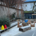 Lyon 4e : La cour de l'école des Petits Canuts se met au vert