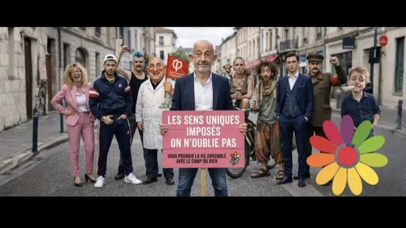 Des posts caricaturaux de Jean-Charles Kohlhaas ont été publiés sur les réseaux sociaux.