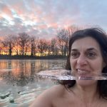 Elsa Martin, nageuse en eaux froides depuis deux ans, s&rsquo;entra&icirc;ne en particulier &agrave; Saint-Marcory, &agrave; c&ocirc;t&eacute; de chez elle.