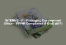INTERNSHIP - Packaging Development Officer - PPWR Compliance & BtoB (M/F)