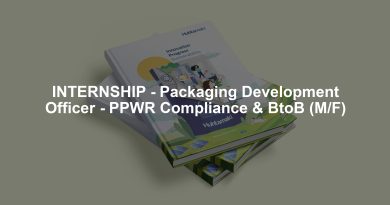 INTERNSHIP - Packaging Development Officer - PPWR Compliance & BtoB (M/F)
