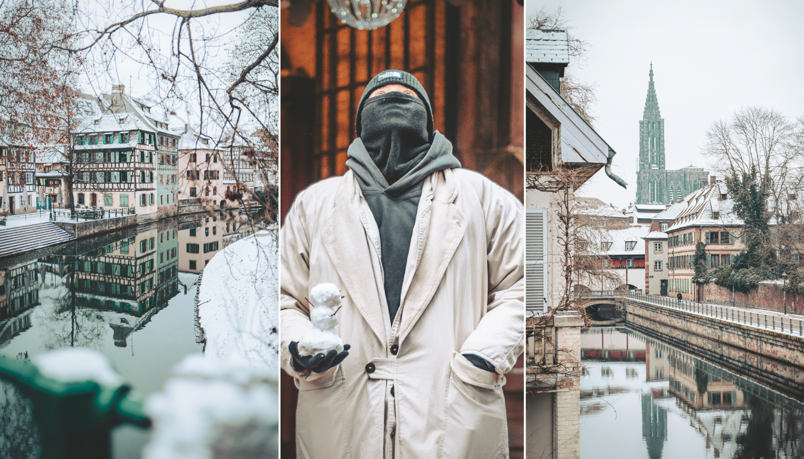 Strasbourg sous la neige