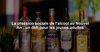 La pression sociale de l'alcool au Nouvel An : un défi pour les jeunes adultes
