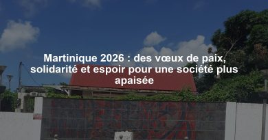 Martinique 2026 : des vœux de paix, solidarité et espoir pour une société plus apaisée