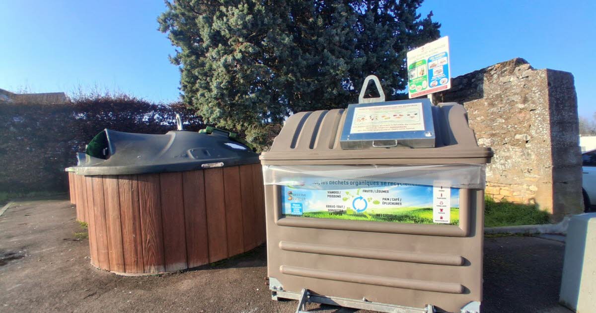 Chagny teste des bio bornes pendant un an pour collecter les biodéchets de la commune