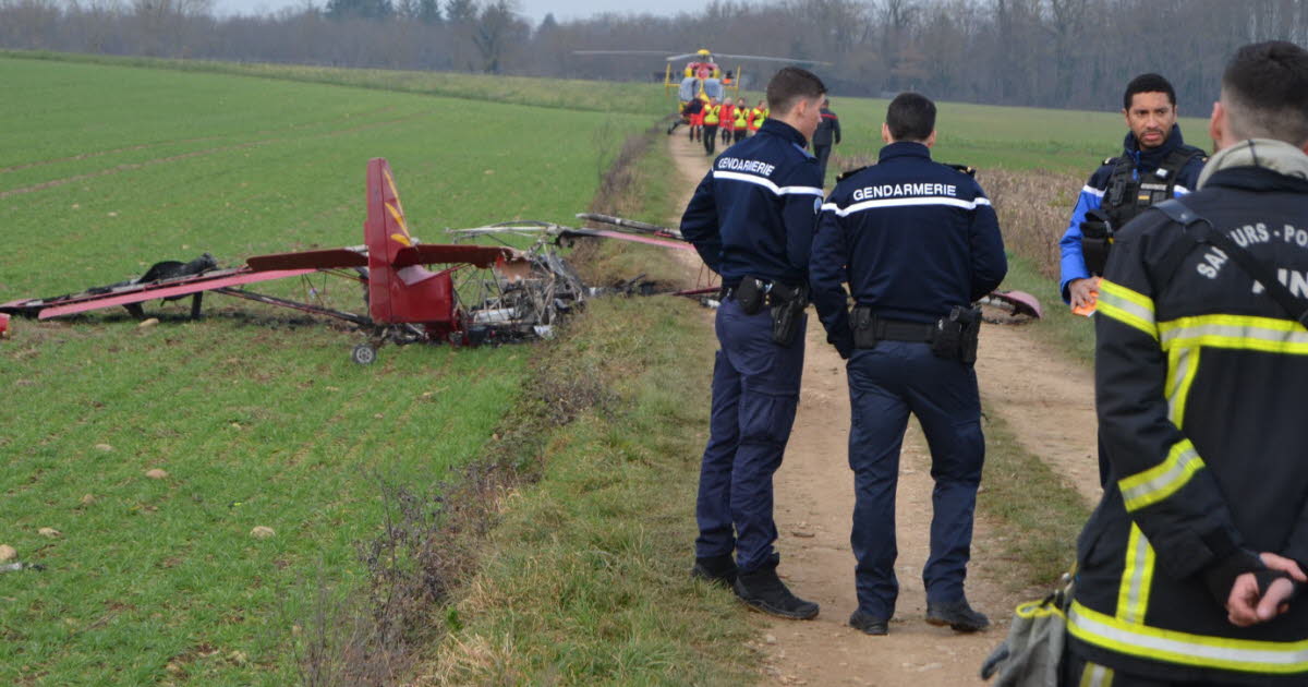 Ain : crash et incendie d’un ULM à Saint-Martin-du-Mont, le pilote reste introuvable