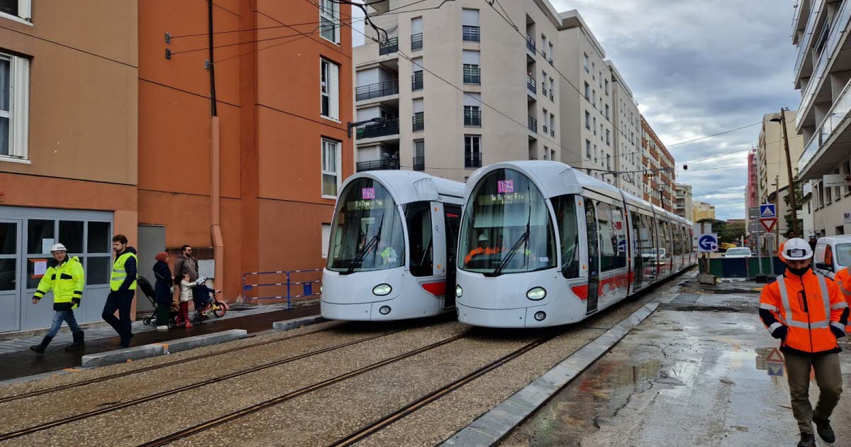 Lyon : perturbations en soirée lundi et mardi sur la ligne T6 en raison de son prolongement