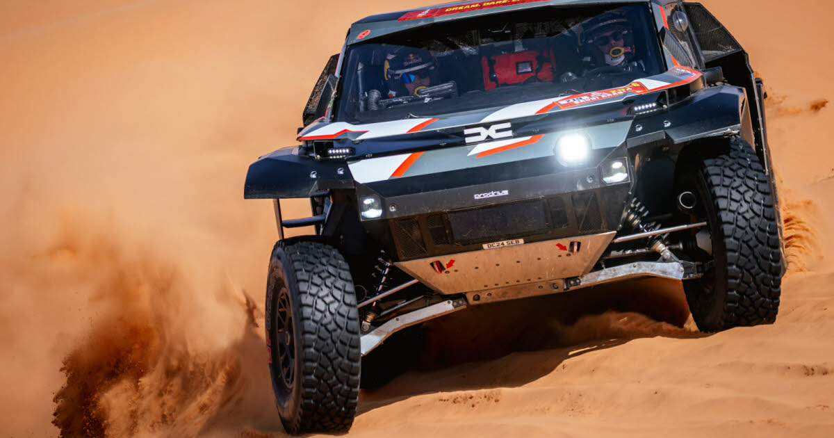Dakar 2026 : Sébastien Loeb attaque dans les dunes et raconte une journée intense