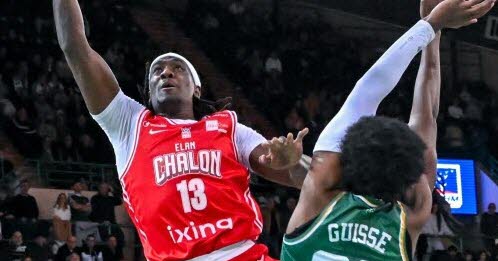 Basket-ball Élite : L’Élan Chalon s’incline face à Limoges après avoir couru derrière le score