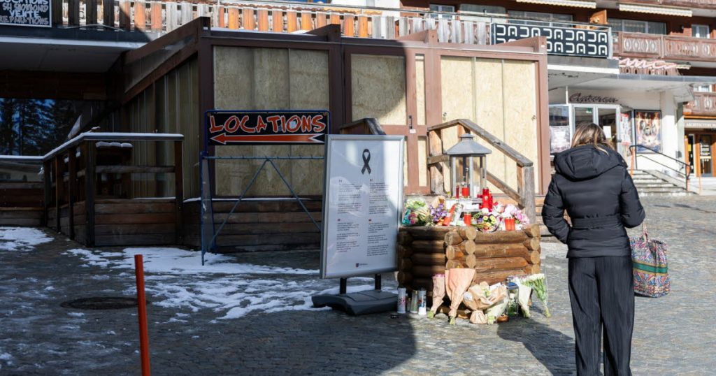 Incendie de Crans-Montana : les familles de victimes confrontées à une quête d'informations difficile