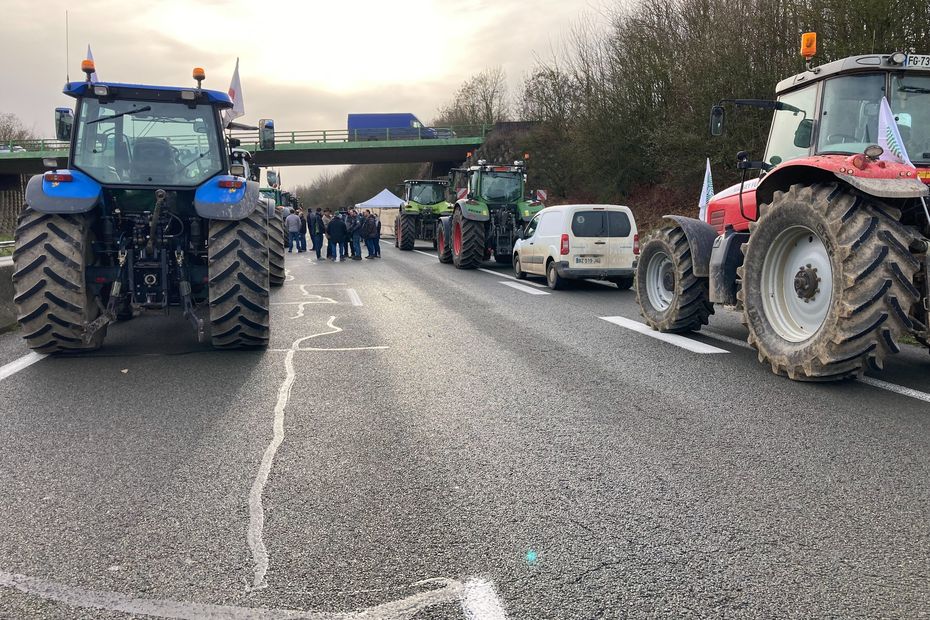 Circulation des tracteurs interdite jusqu’au 9 janvier dans la région en raison de la neige