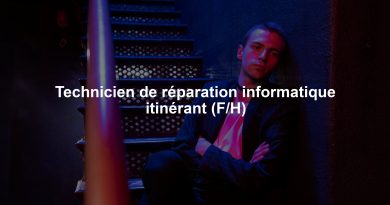 Technicien de réparation informatique itinérant (F/H)