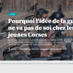 [Presse] Monacia d'Aullène > Marc Eugène TOMASI. Marine Nationale, Réserviste surveillance maritime.
