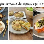 Une semaine de menus équilibrés pour cette nouvelle année