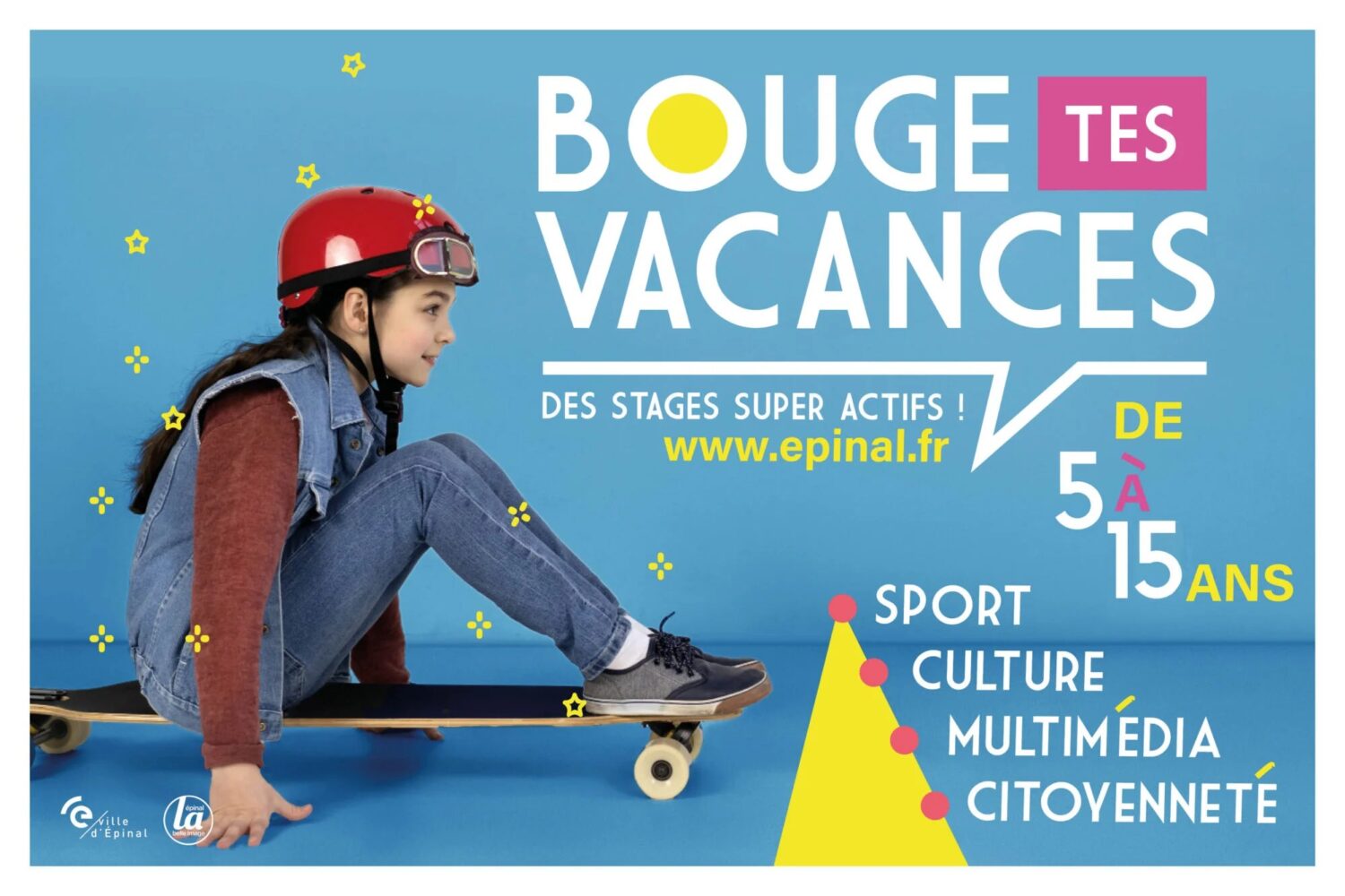 Inscriptions ouvertes pour les stages municipaux des vacances d'hiver à Épinal !