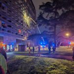 Un incendie a détruit un appartement à la Cité radieuse au sud de Nantes, des habitants évacués