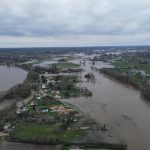 Crues et inondations à Sainte-Terre : évacuation de 24 habitants par tracteurs et bateaux