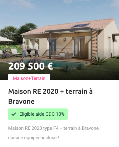 Maison à Bravone