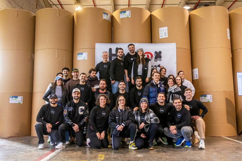 L’équipe organisatrice du challenge.