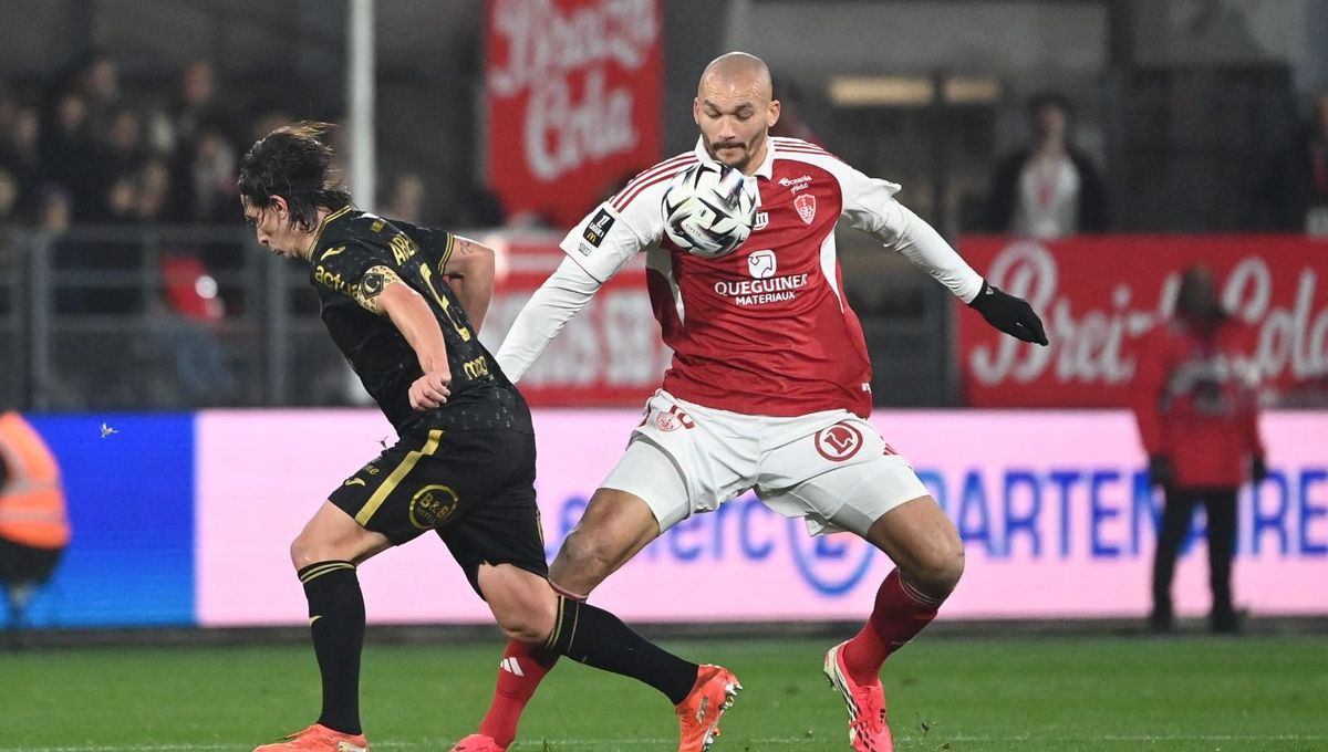 Ligue 1 : Brest met fin à l'invincibilité de Lorient en remportant le derby 2-0