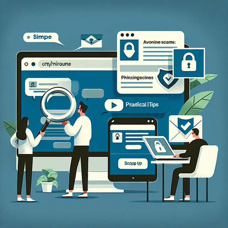 Éviter les arnaques en ligne : conseils pratiques