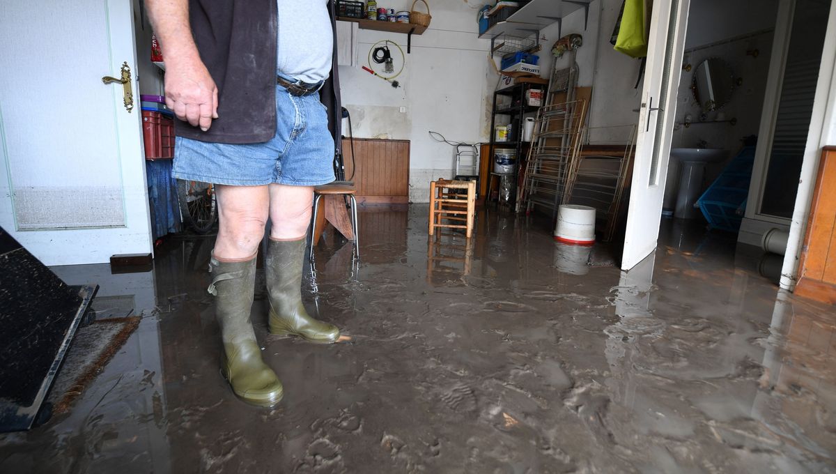 Loire-Atlantique : 4 pavillons de Vieillevigne évacués sous 40 centimètres d'eau