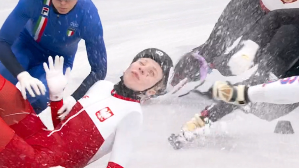 Kamila Sellier blessée à l'œil par une lame lors des JO d'hiver 2026 : images choc