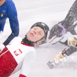 Kamila Sellier blessée à l'œil par une lame lors des JO d'hiver 2026 : images choc