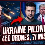 450 drones et 71 missiles : la Russie intensifie ses attaques en Ukraine