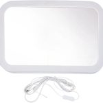 Miroir De Siège Auto Pour Bébé Orienté L&rsquo;Arrière | Verre de Sécurité LED pour Enfant en Bas Âge – Rétroviseur Large Angle Avec USB Pour Siège Arrière, Voyages Et Trajets Quotidiens En Voiture