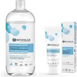 CENTIFOLIA | Eau Micellaire Neutre 500ML + Crème Hydratante Neutre 40ML | Démaquille parfaitement la peau | Apaise immédiatement les peaux sensibles | Non parfumé | Fabriqué en France | Bio & Vegan