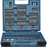 Jeu de forets et embouts à vis dans coffret (256 pcs) – MAKITA E-11689