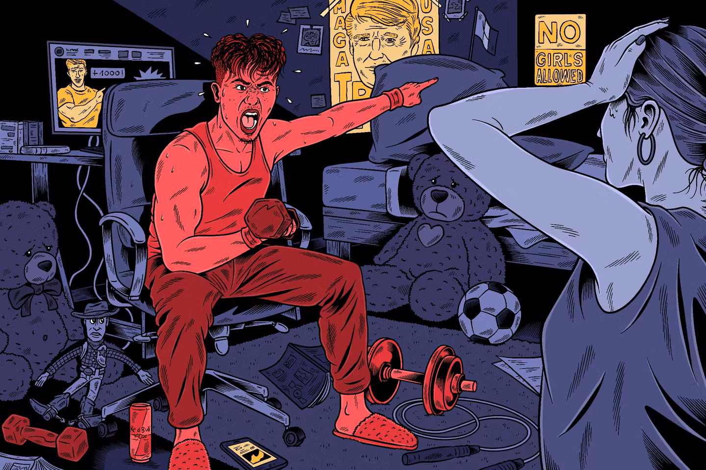 « Le désarroi des parents face à leur fils masculiniste : une transformation insidieuse »