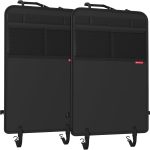 ATHLON TOOLS Protège-dossier de siège voiture avec revêtement, protection de dossier de siège auto Kick-Matte, renforcée – avec poches en maille – résistant à la saleté, facile d&rsquo;entretien et