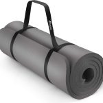 TRESKO Tapis d&rsquo;exercice fitness tapis de yoga tapis de Pilates tapis de gymnastique, Dimensions 185 x 60 x 1,5 cm ou et 190 x 100 x 1,5 cm, sans Phtalates/en Mousse NBR/respecte la peau