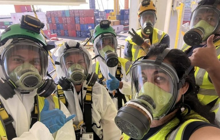 Tahiti : infesté par des grillons, un cargo contraint de passer la nuit au large