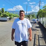 Fabien Rima, tête de liste de Papara no ananahi (Crédit : Anne-Charlotte Lehartel).