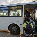 Juliana Ruta, nouveau transporteur scolaire à Moorea