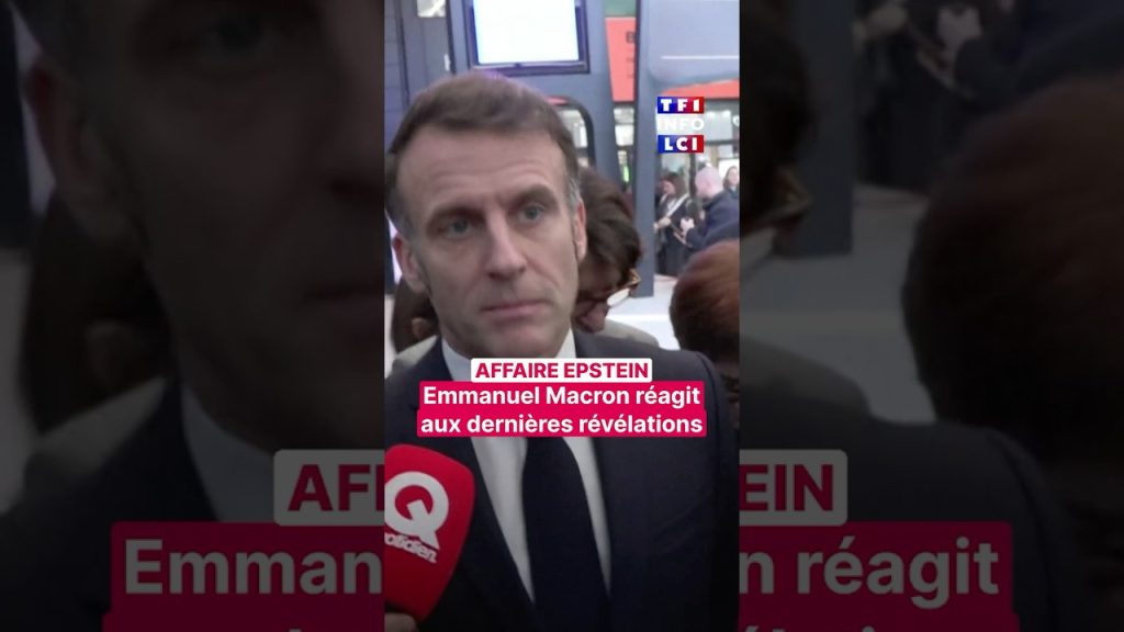 🔴 Affaire Epstein : Macron réagit aux nouvelles révélations