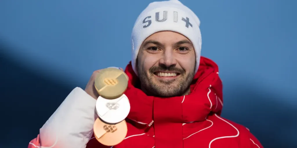 Loïc Meillard, champion olympique, attend son premier enfant