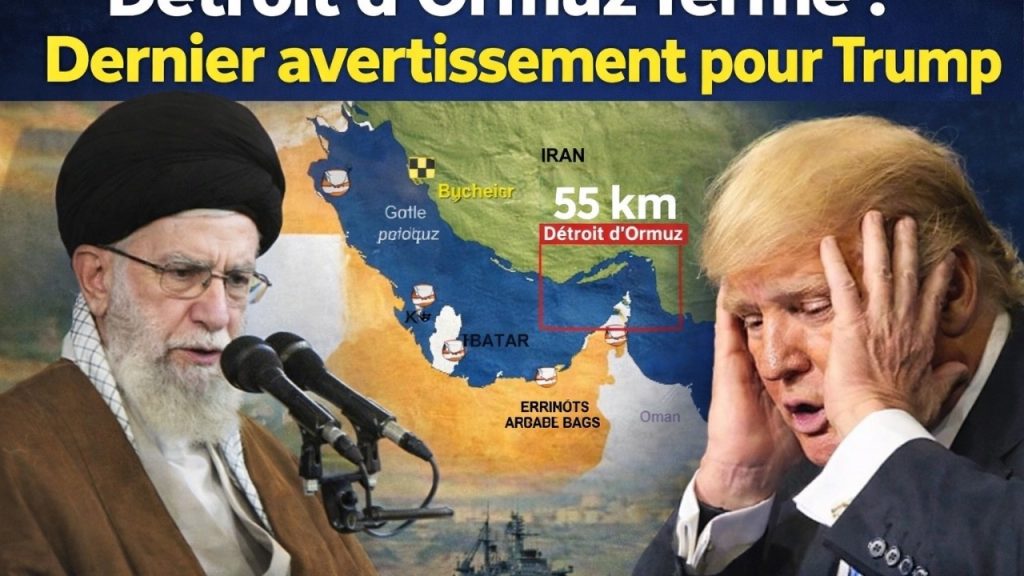 Iran : Fermeture du détroit d'Ormuz, un signal mondial