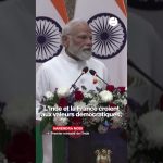 Macron à Bombay : France et Inde opposées à toute hégémonie