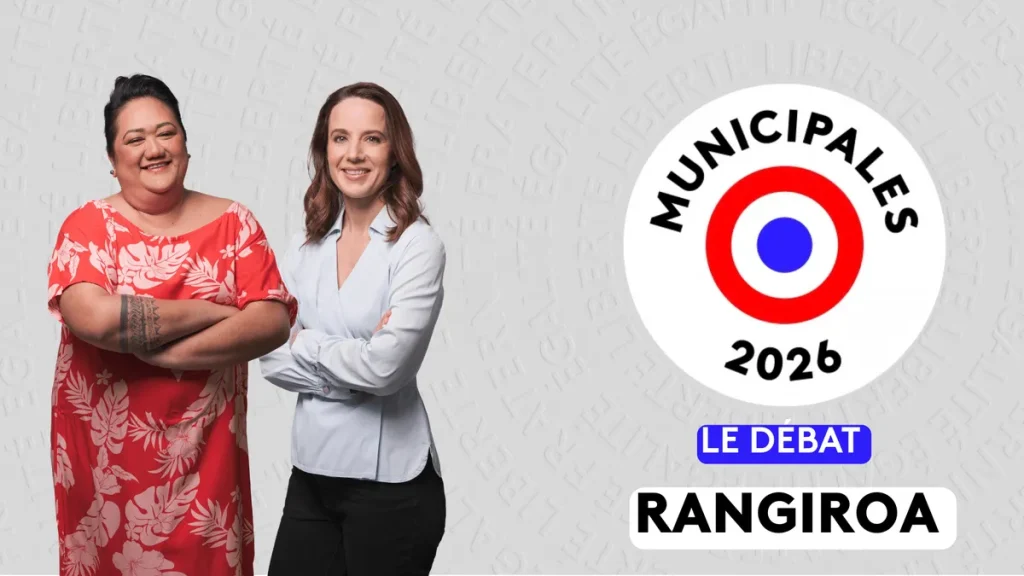Municipales 2026 Rangiroa : suivez le débat des cinq candidats à la mairie en direct