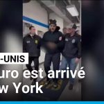 Nicolas Maduro à New York après son enlèvement par les USA