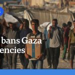 Organisations humanitaires : l'interdiction d'Israël sera 'catastrophique' pour Gaza